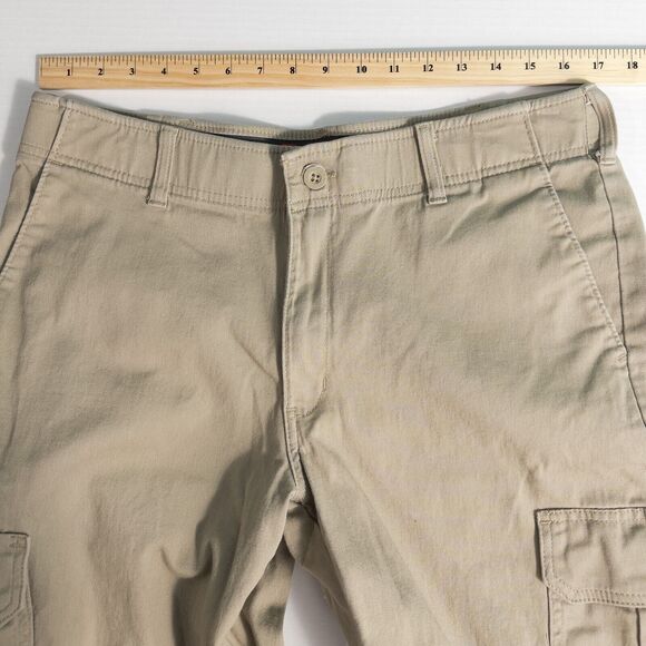 Dickies Flex Cargo Work Pant Mens 36x30 Regular Fit Straight Leg Desert Sand - Picture 5 of 15